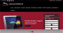 Desktop Screenshot of jaguar-paris19.fr